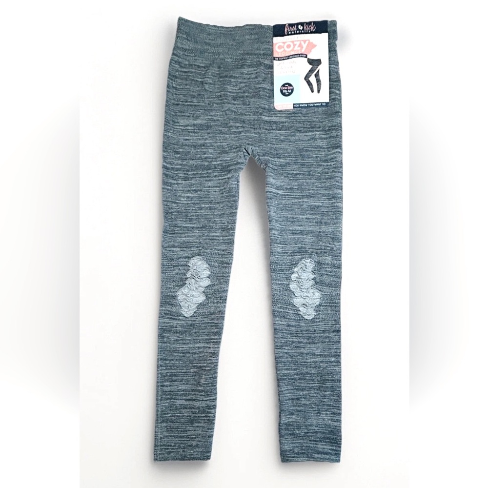 First Kick Maternity Cozy Leggings Grey OS New